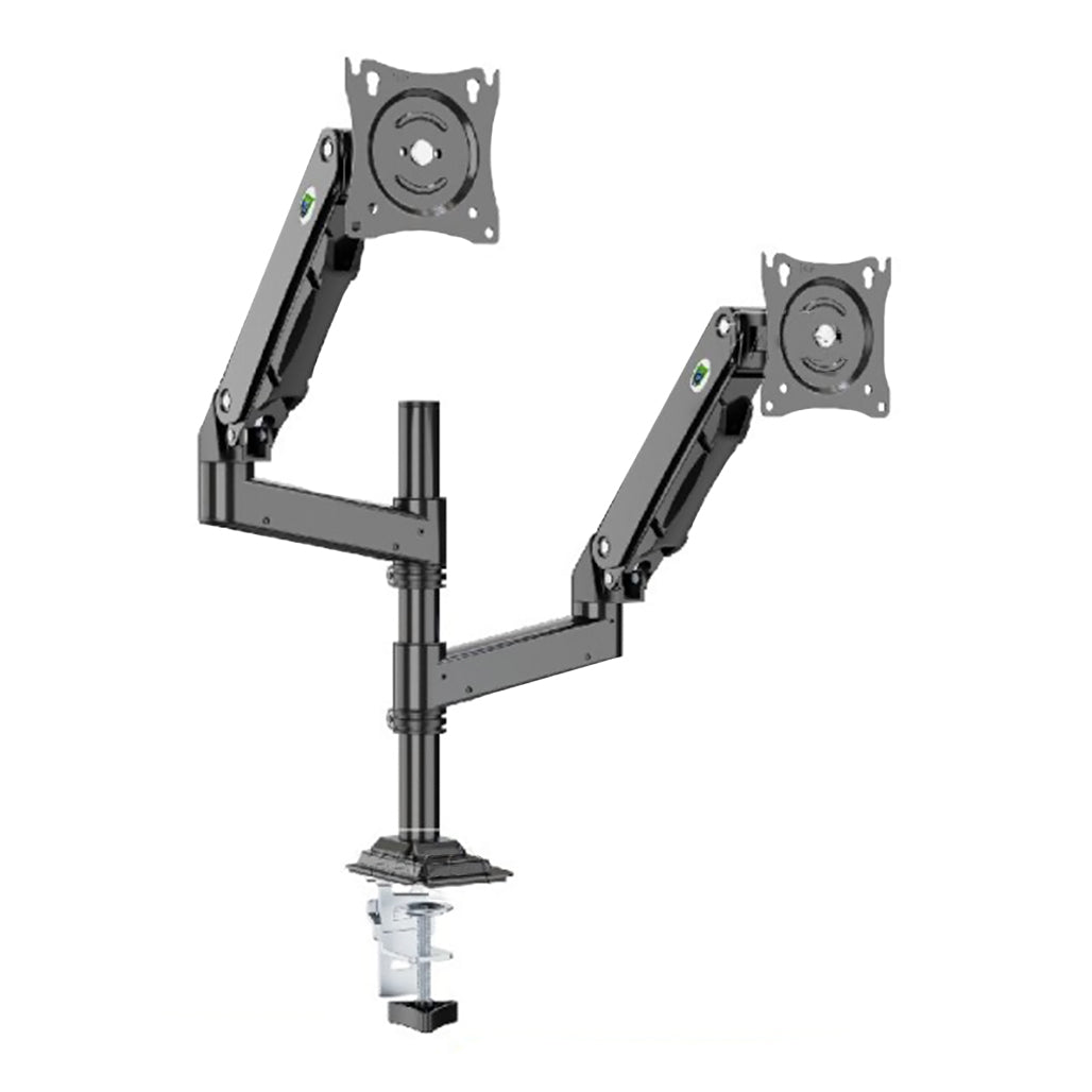Kaloc DH200B dual monitor arm with gas spring