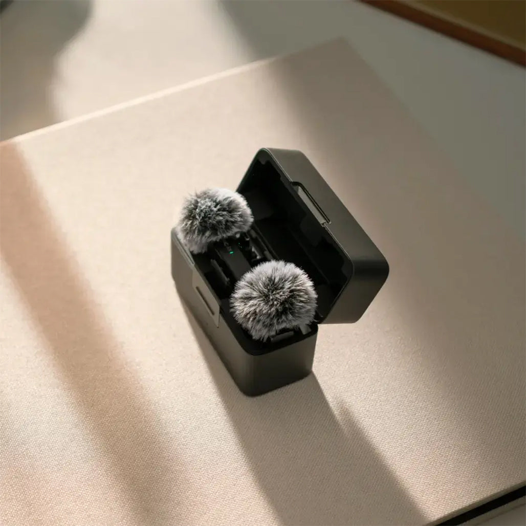 DJI Mic Mini in use