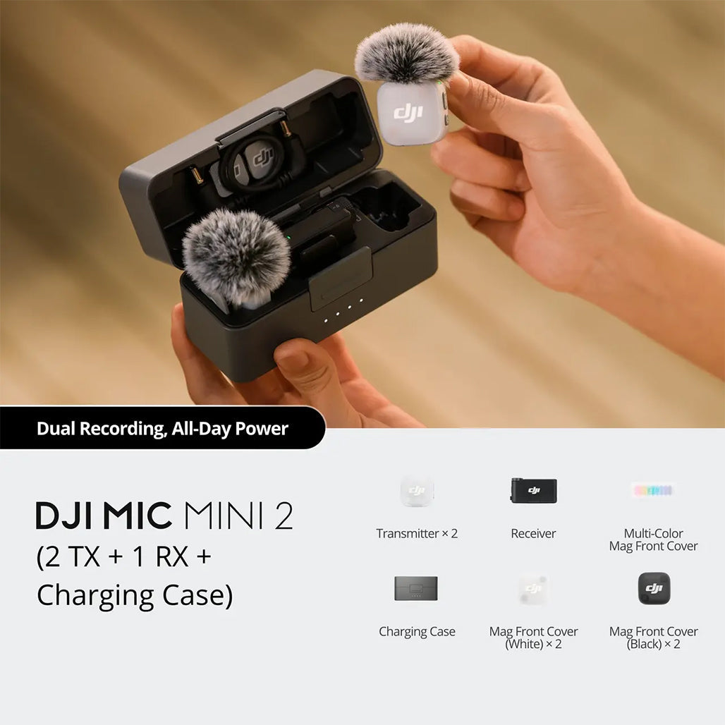 DJI Mic Mini 2 2 TX 1 RX Charging Case (9)