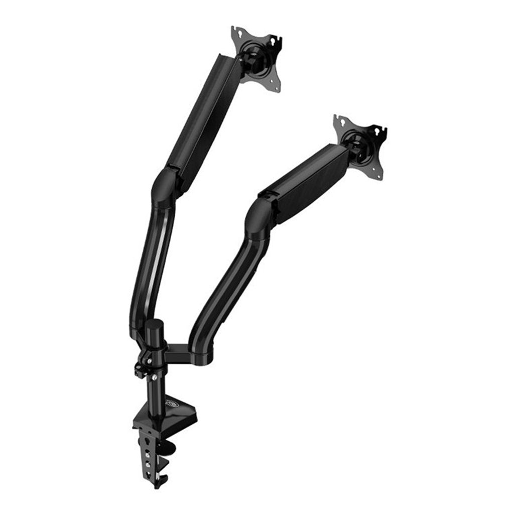 Kaloc DS90-2 monitor arm mounted view