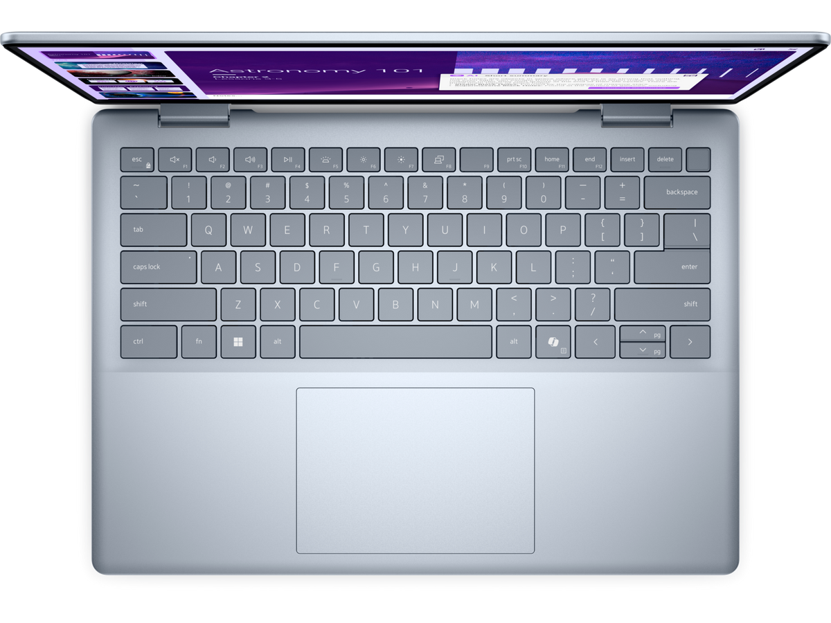 Dell 14 Plus 2-in-1 LDB04250-7137BLU-PUS Ice Blue keyboard
