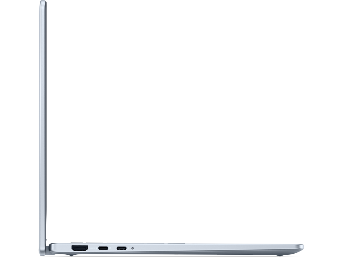 Dell 14 Plus 2-in-1 LDB04250-7137BLU-PUS Ice Blue side profile