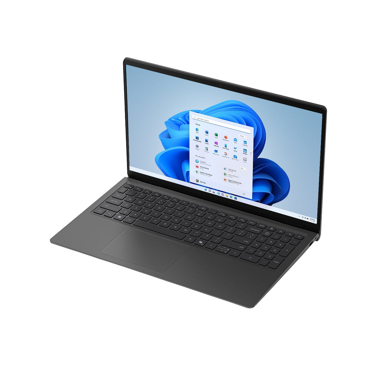 Dell 15 D15260 LD15260-7140BLK-PUS left angle