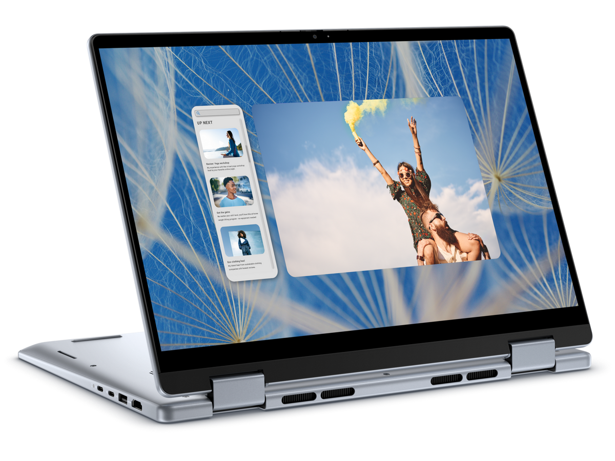 Dell Inspiron 14 7440 2-in-1 I7440-5647BLU-PUS Ice Blue tent mode
