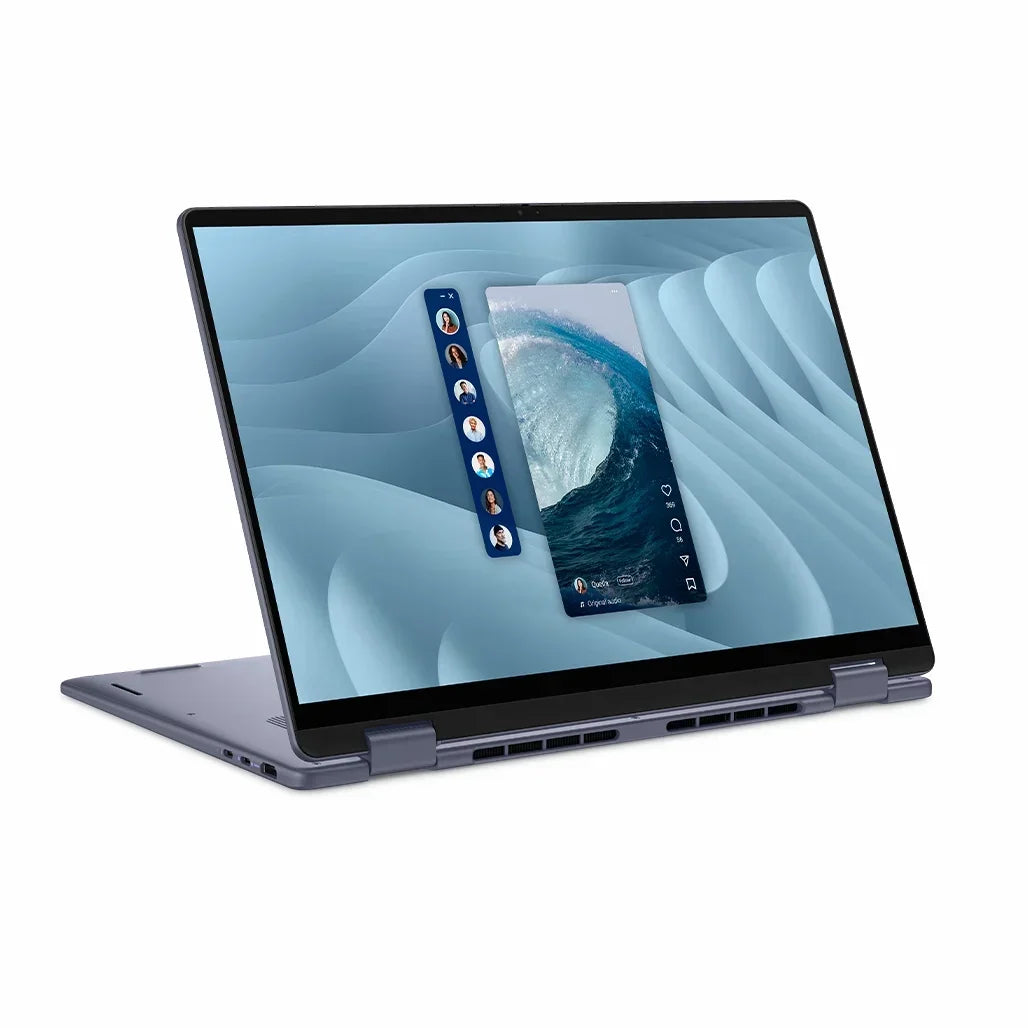 Dell Plus 2-in-1 16 Midnight Blue tablet mode