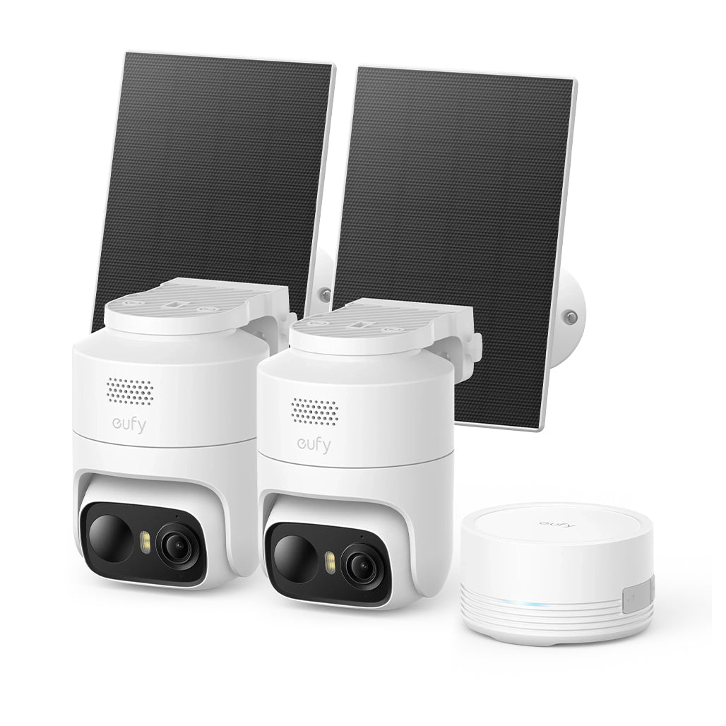 EufyCam C37 2-Pack Solar Security Camera Kit