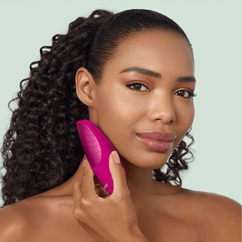 GESKE Sonic Thermo Facial Brush 6-in-1 - Magenta