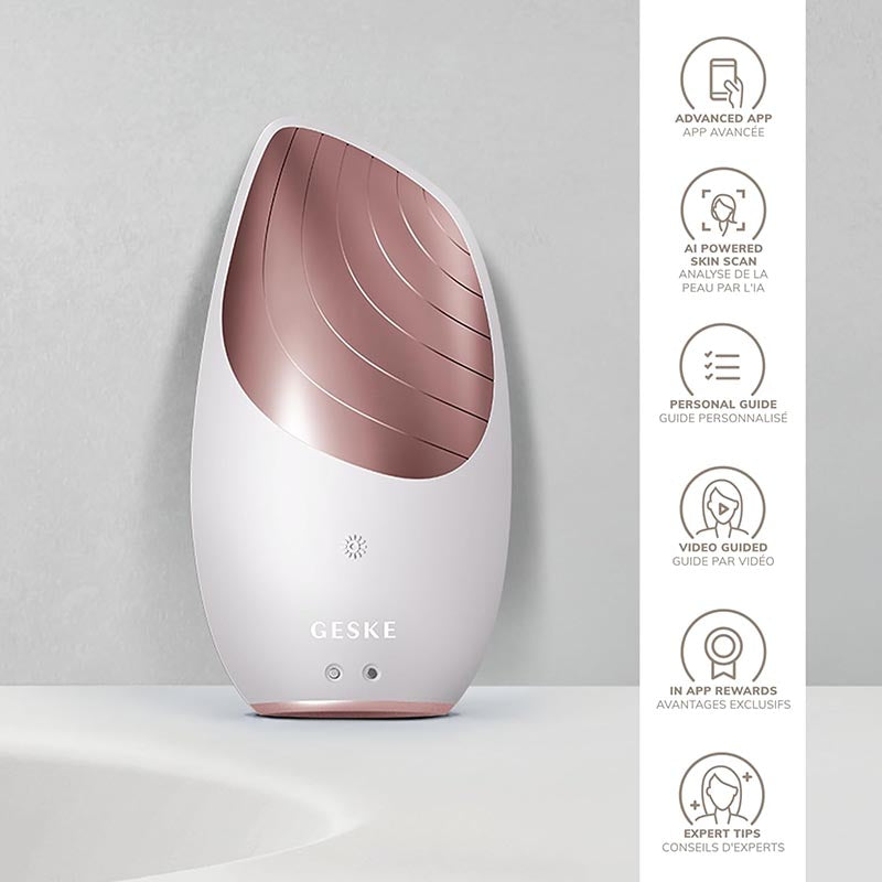 GESKE Sonic Thermo Facial Brush 6-in-1 - Starlight