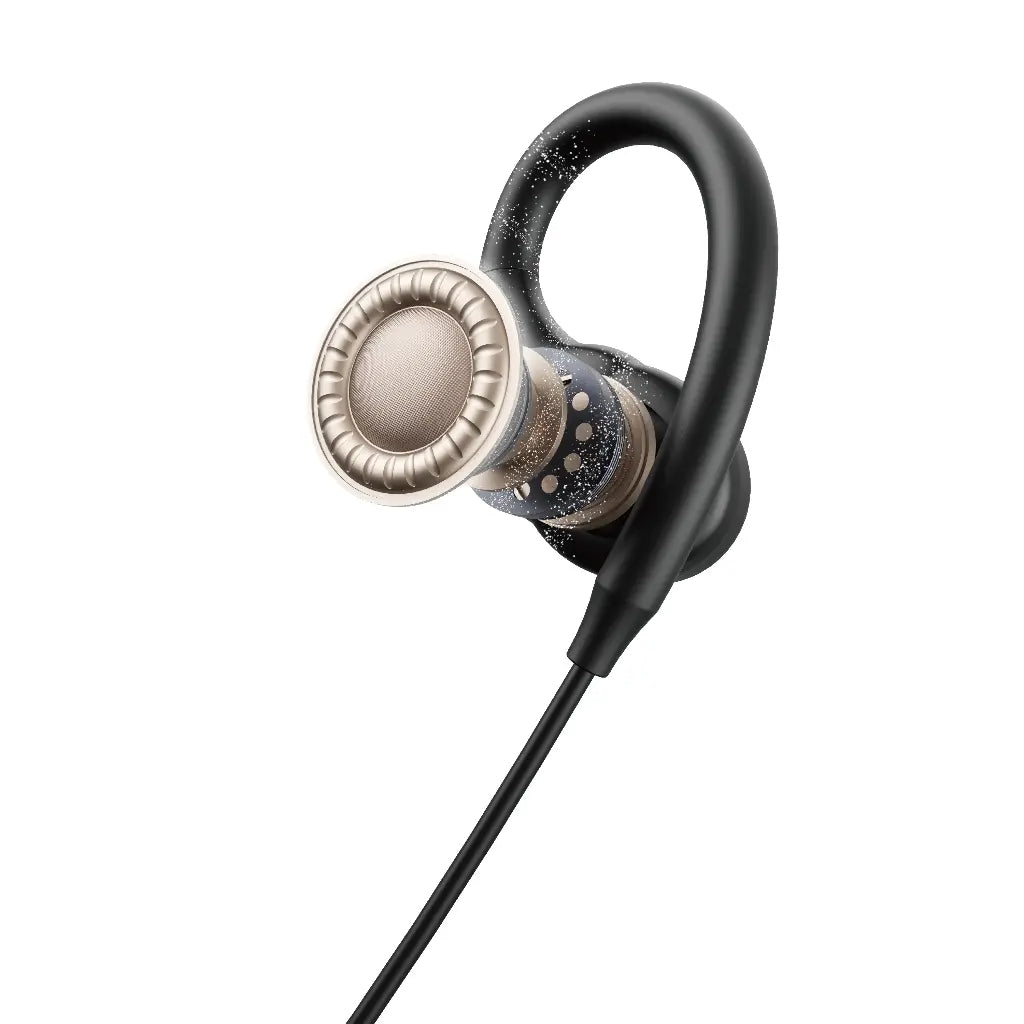 Green Lion Spirit Open-Ear Neckband - Black