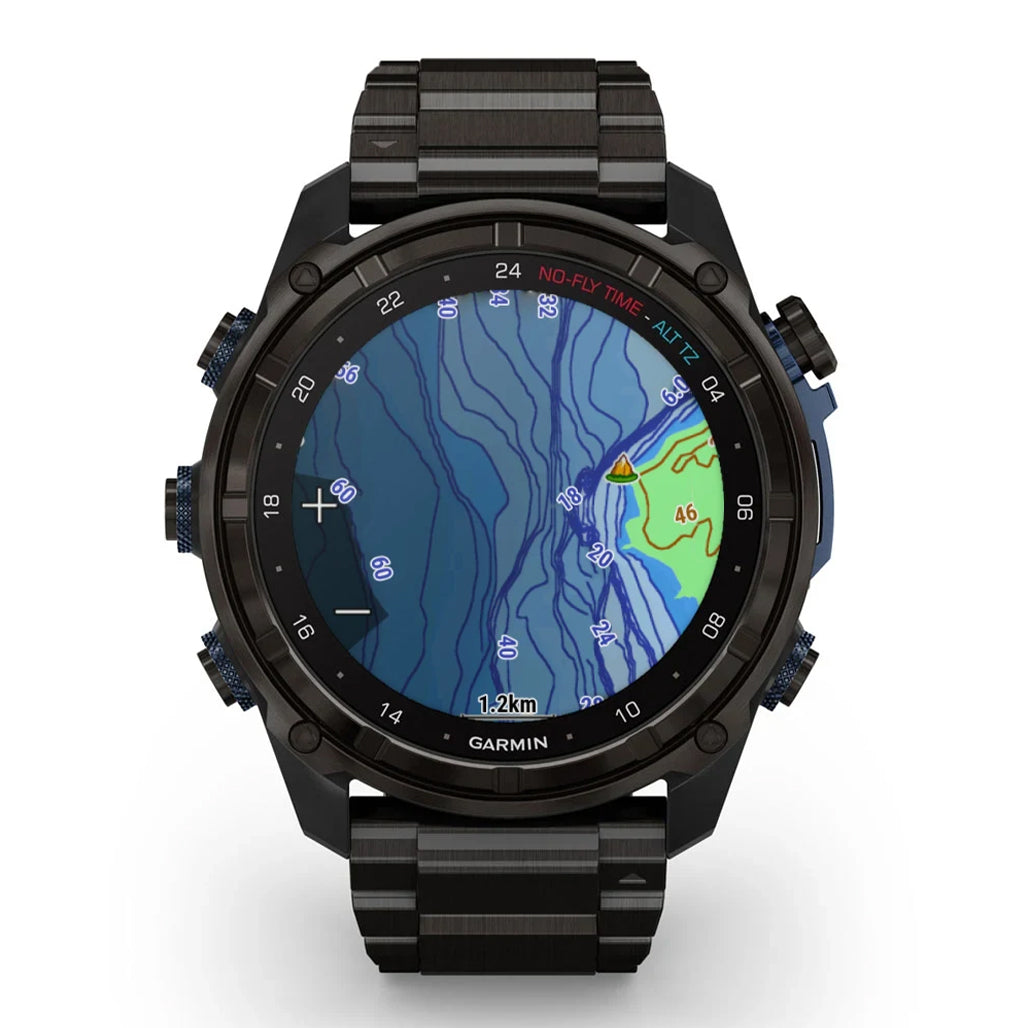Garmin Descent Mk3i 51mm DLC Titanium Band Dive Computer