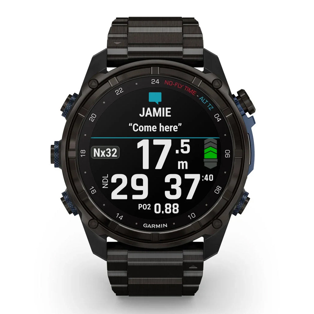 Garmin Descent Mk3i 51mm DLC Titanium Band Dive Computer