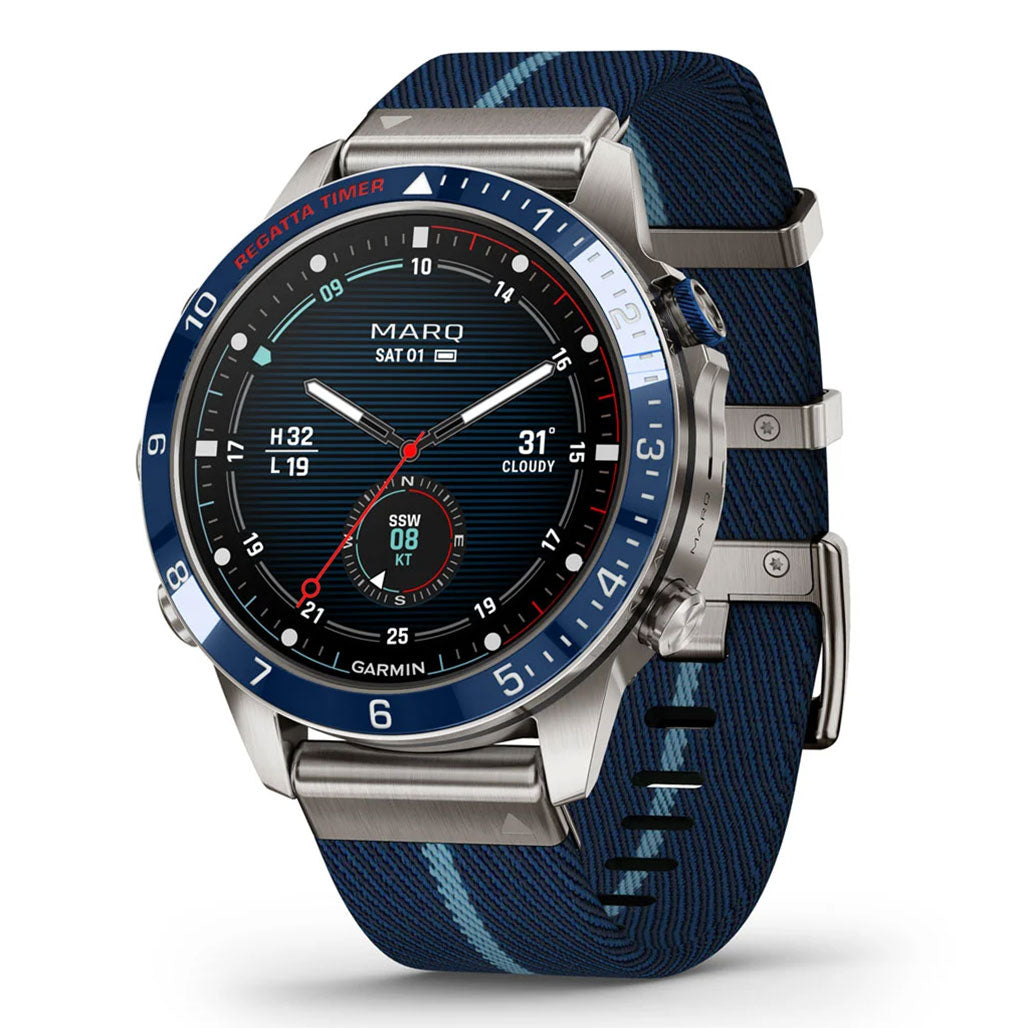 Garmin MARQ Captain Gen 2 Titanium GPS Smartwatch