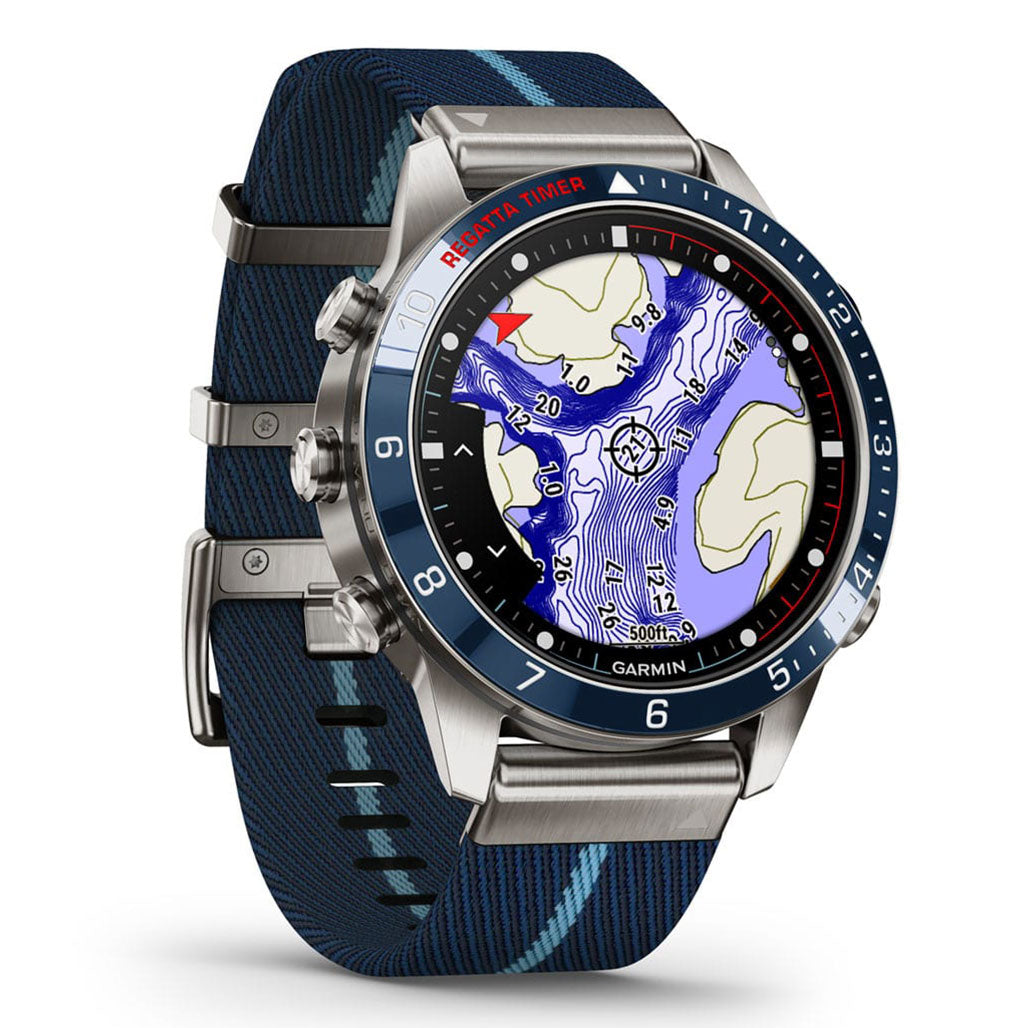 Garmin MARQ Captain Gen 2 Titanium GPS Smartwatch