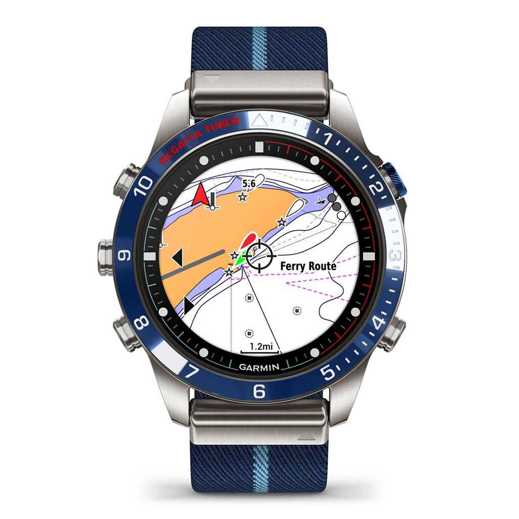 Garmin MARQ Captain Gen 2 Titanium GPS Smartwatch