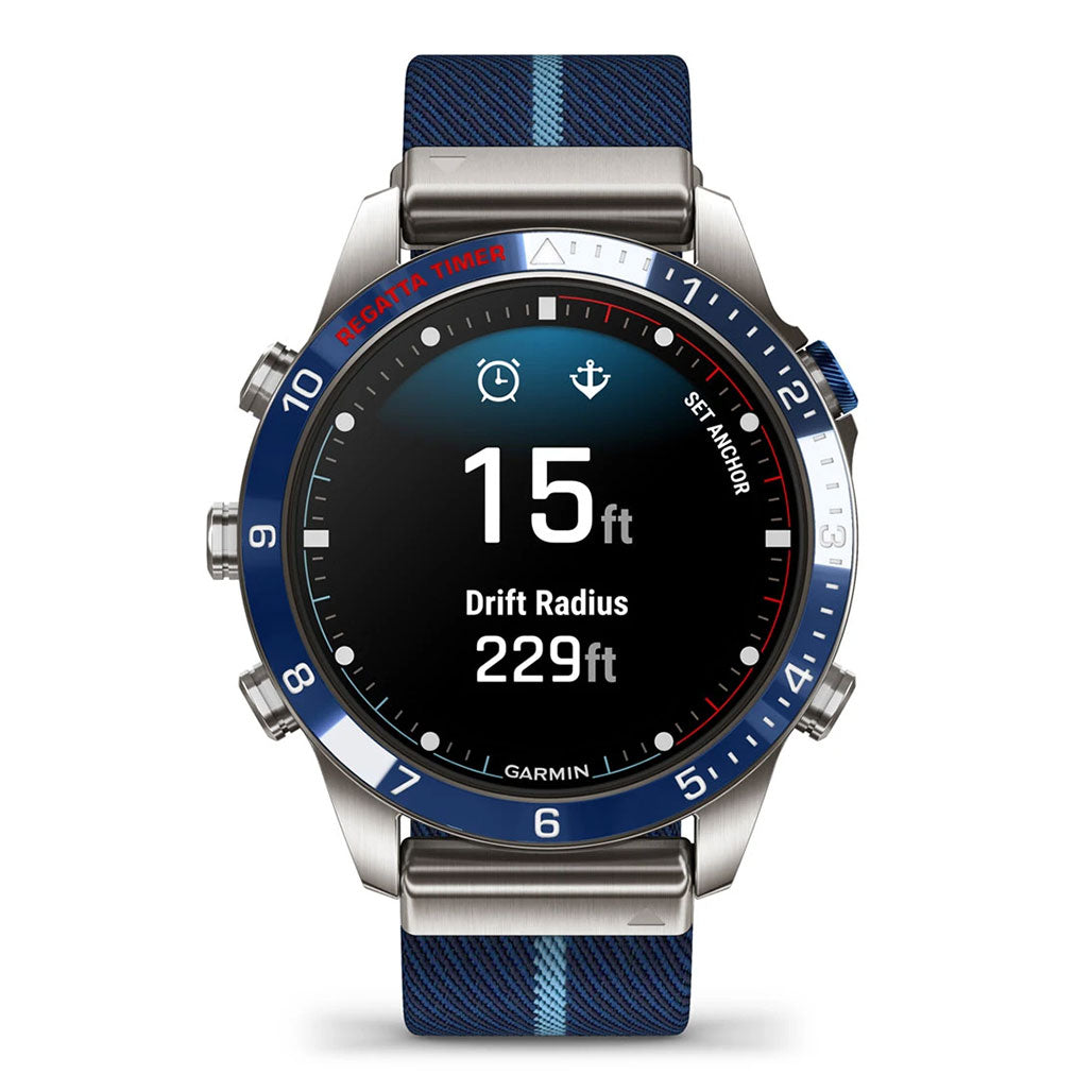 Garmin MARQ Captain Gen 2 Titanium GPS Smartwatch