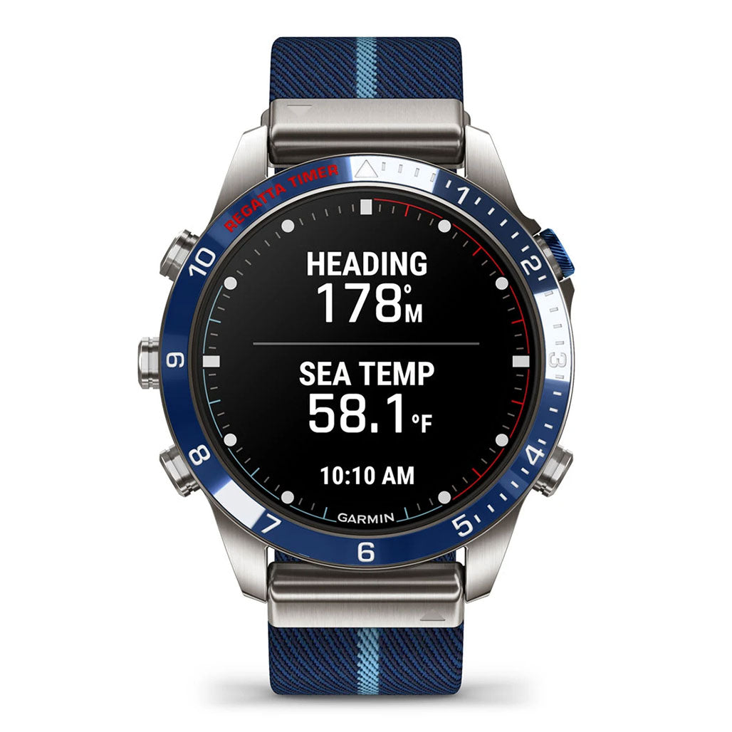 Garmin MARQ Captain Gen 2 Titanium GPS Smartwatch