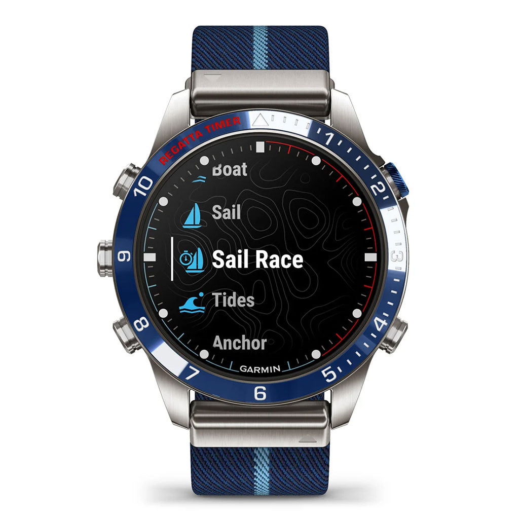 Garmin MARQ Captain Gen 2 Titanium GPS Smartwatch