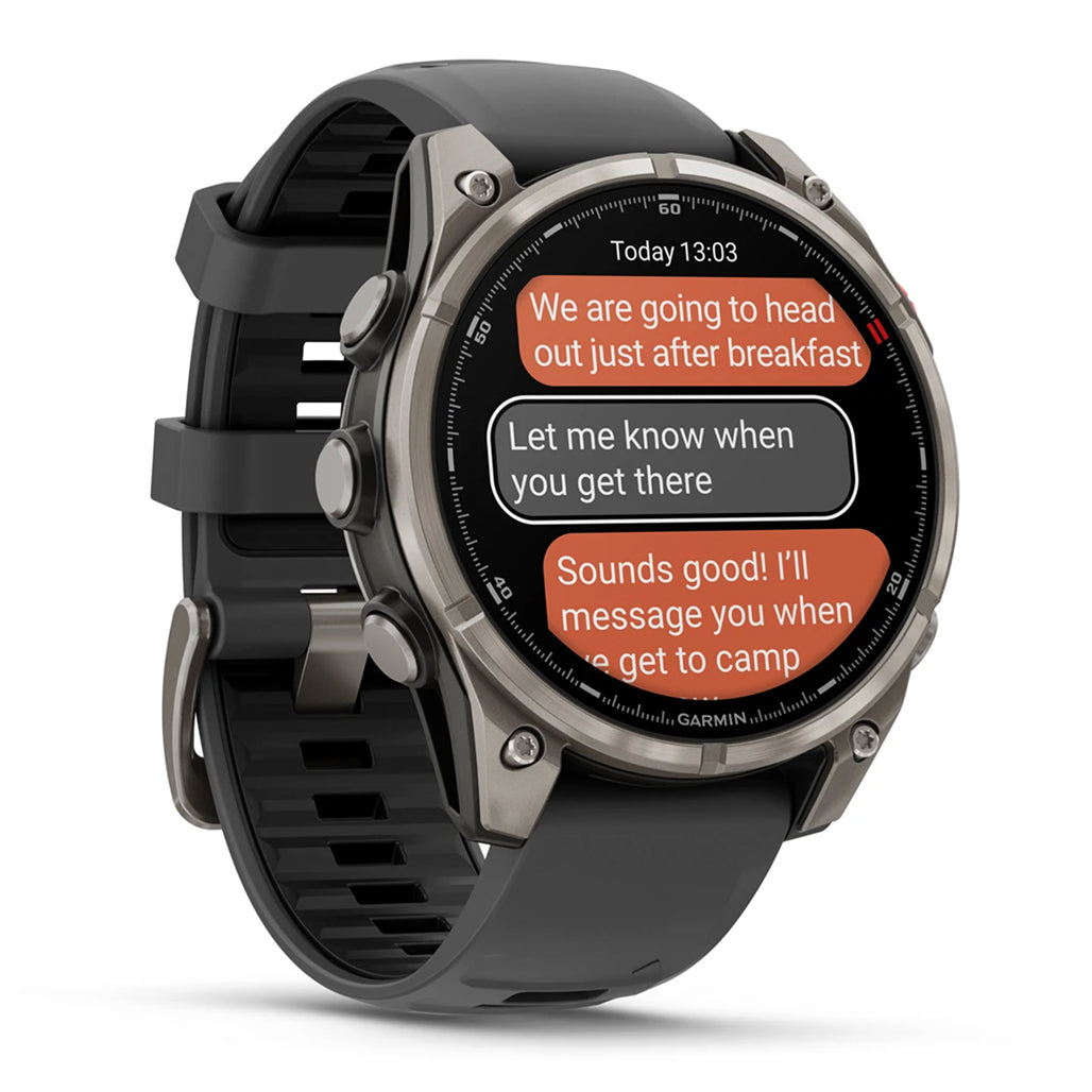 Garmin fenix 8 Pro 47mm AMOLED Smartwatch - Titanium Graphite
