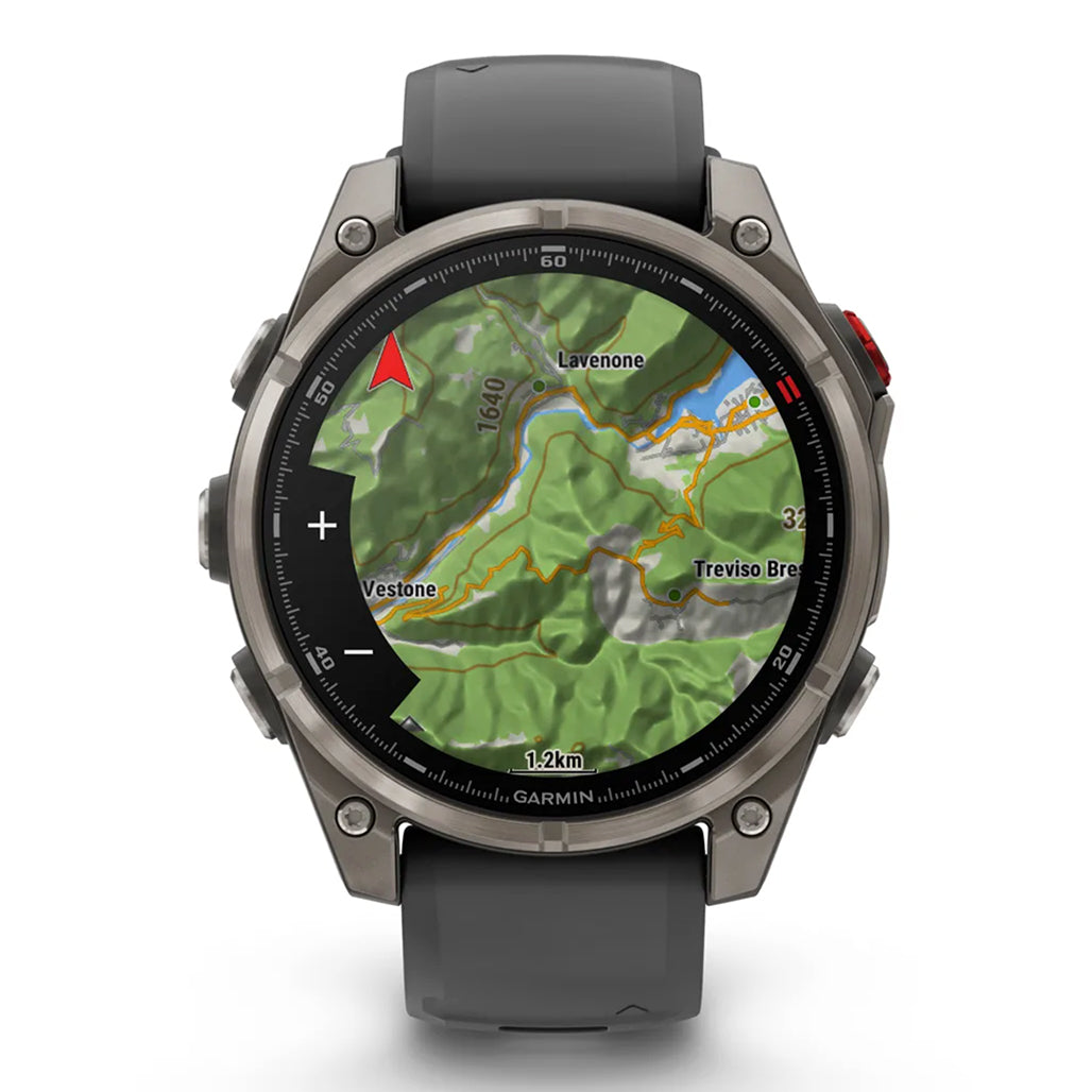 Garmin fenix 8 Pro 47mm AMOLED Smartwatch - Titanium Graphite