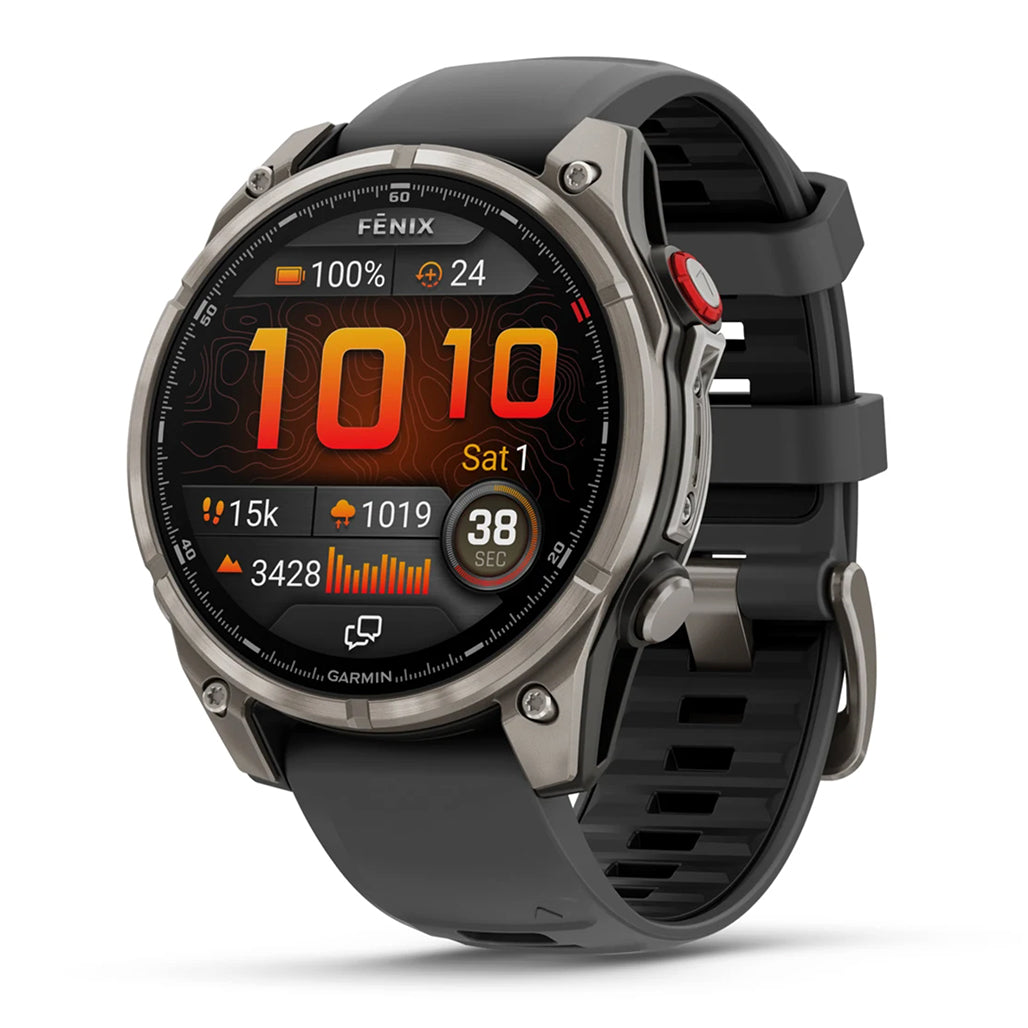 Garmin fenix 8 Pro 47mm AMOLED Smartwatch - Titanium Graphite