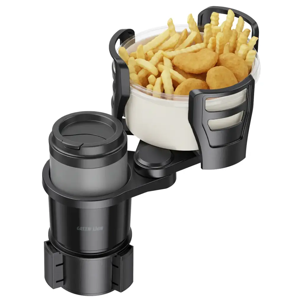 Green Lion Drive Flex 2-in-1 cup holder black