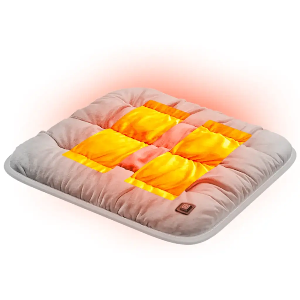 Green Lion electric heat pad heating seat cushion gray