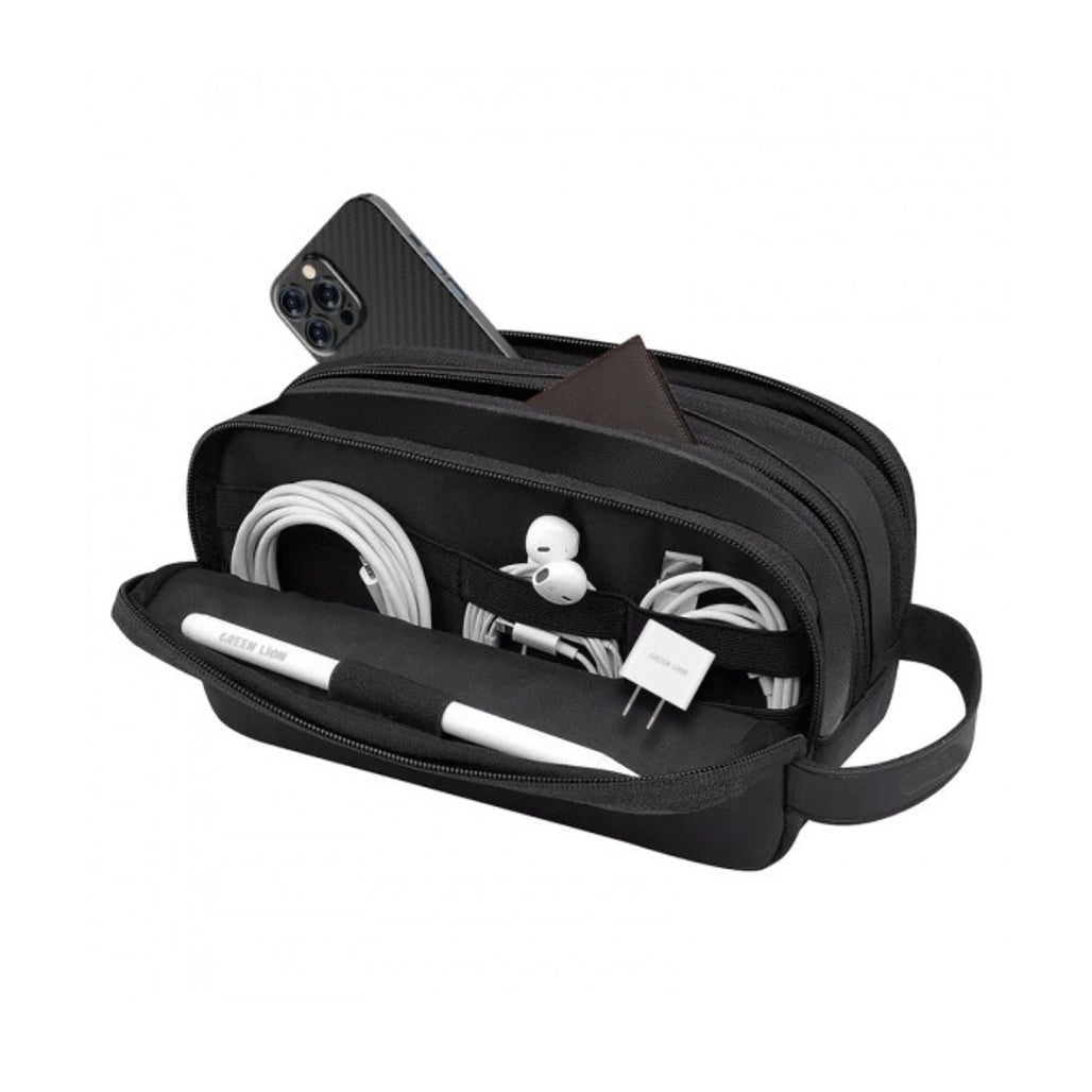 Green Lion Elegant Pouch interior organizer compartments