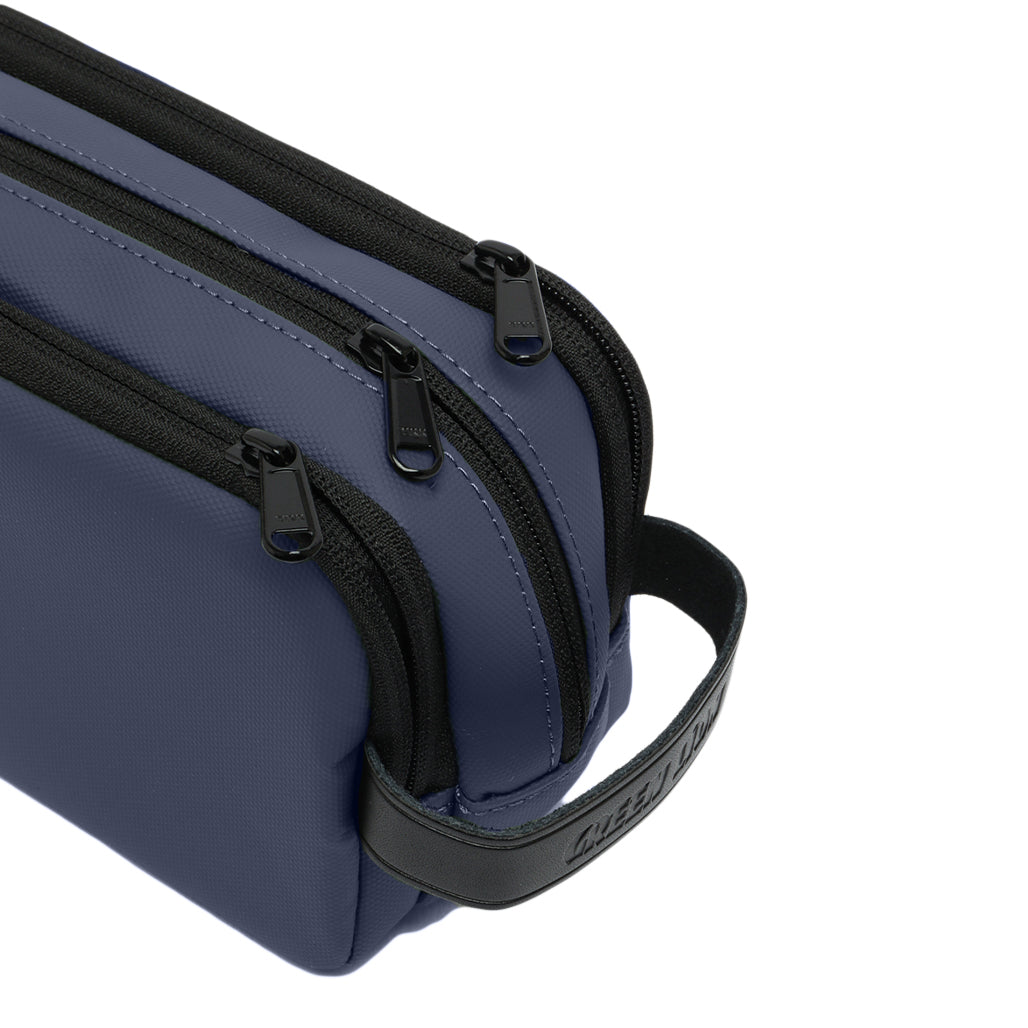 Green Lion Elegant Pouch in navy blue