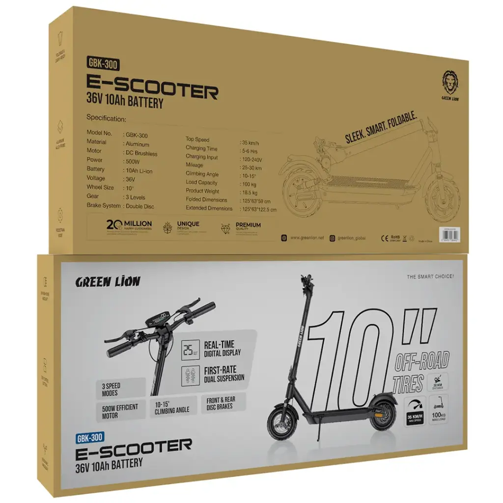Green Lion GBK-300 e-scooter details