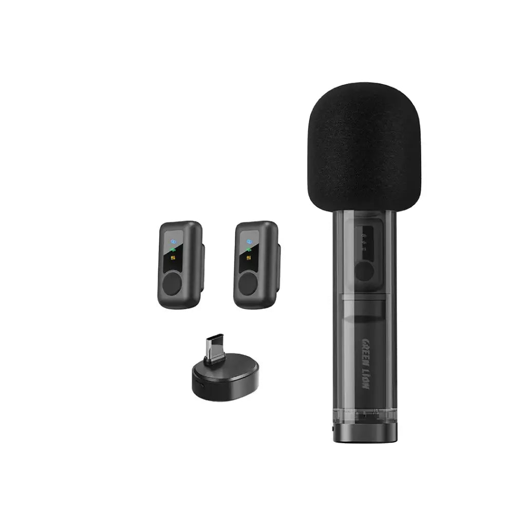 Green Lion GM-94X Wireless Microphone - Black