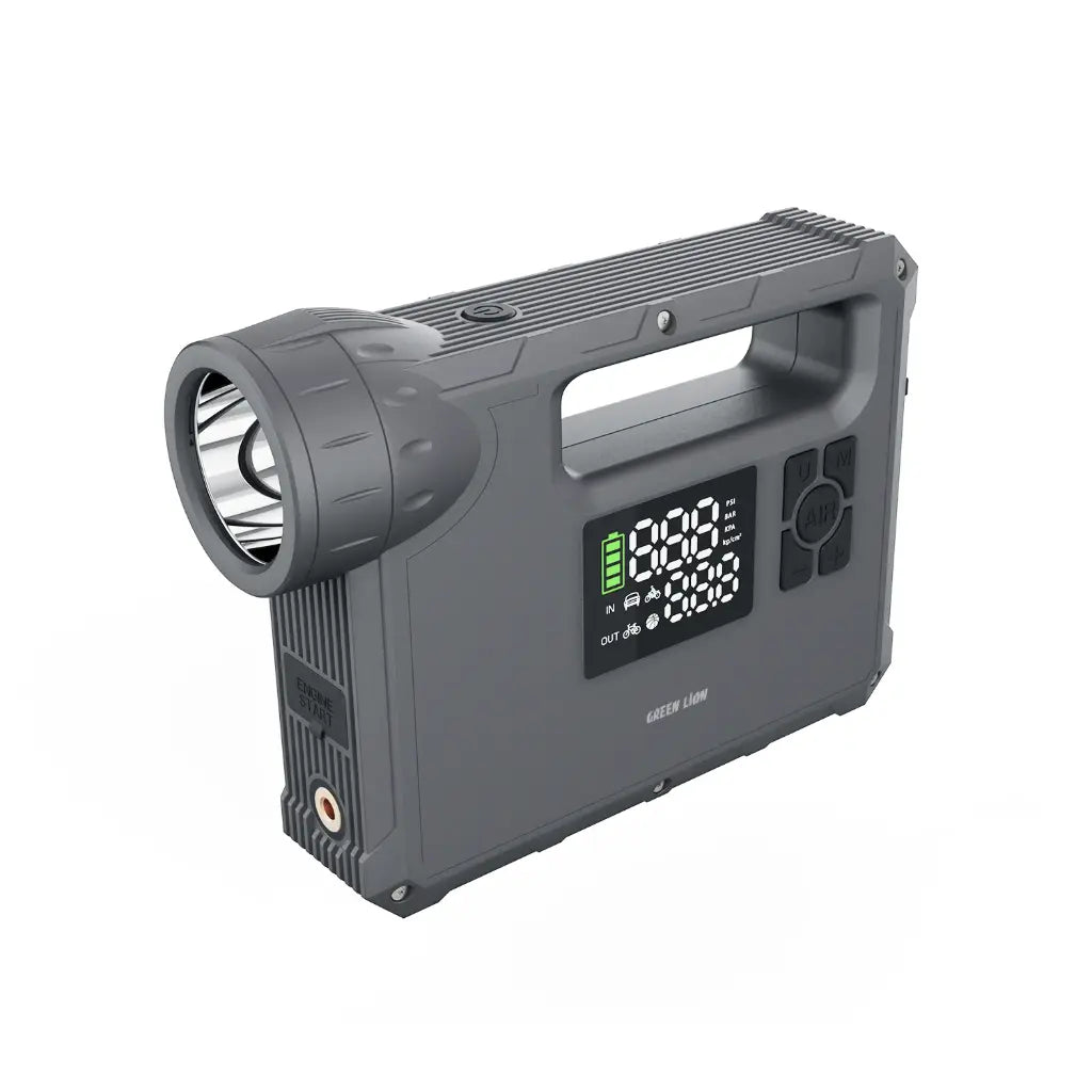 Green Lion JX-84 12V Jump Starter - Grey