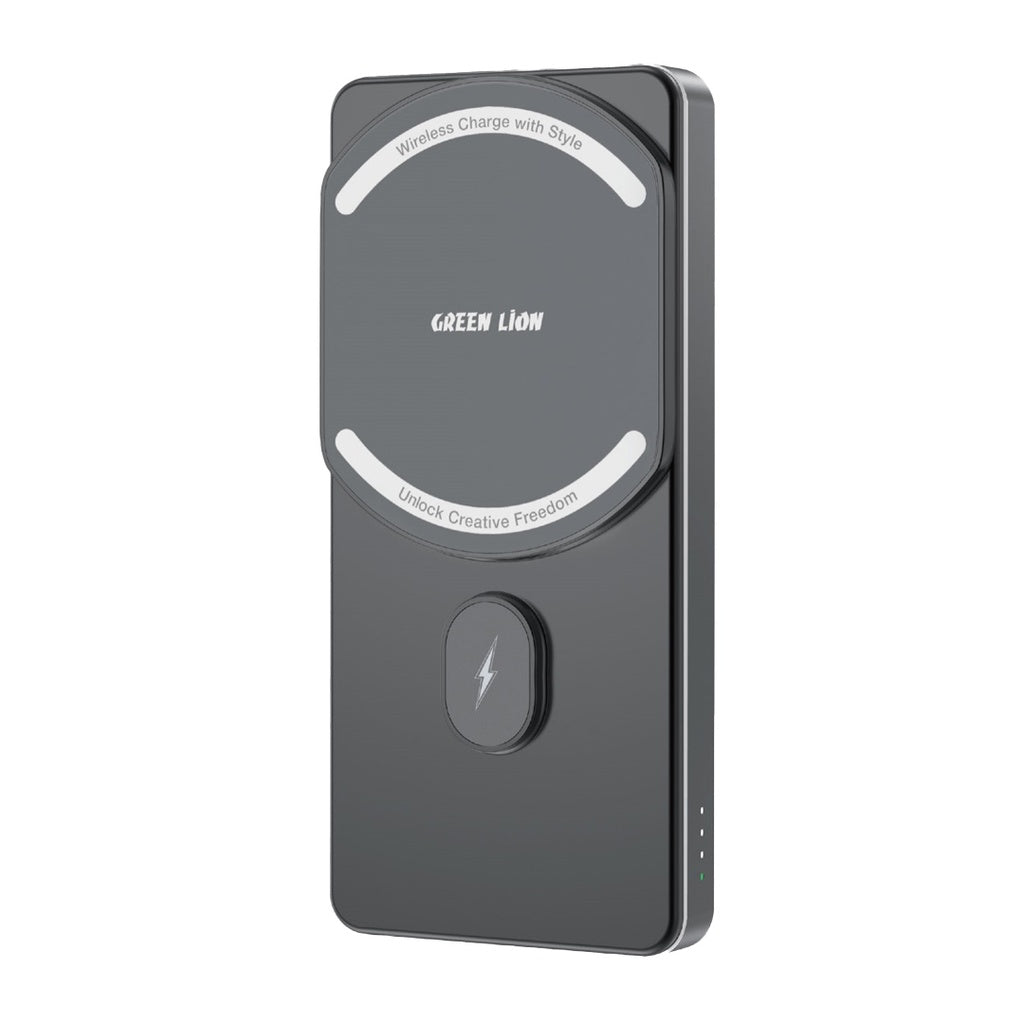 Green Lion Milton 5000mAh Powerbank - Black