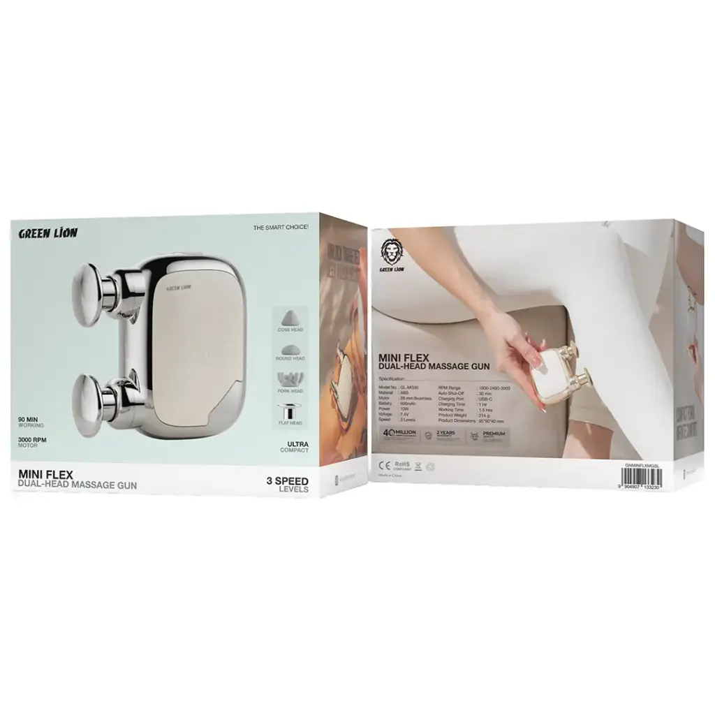 Green Lion Mini Flex massage gun compact