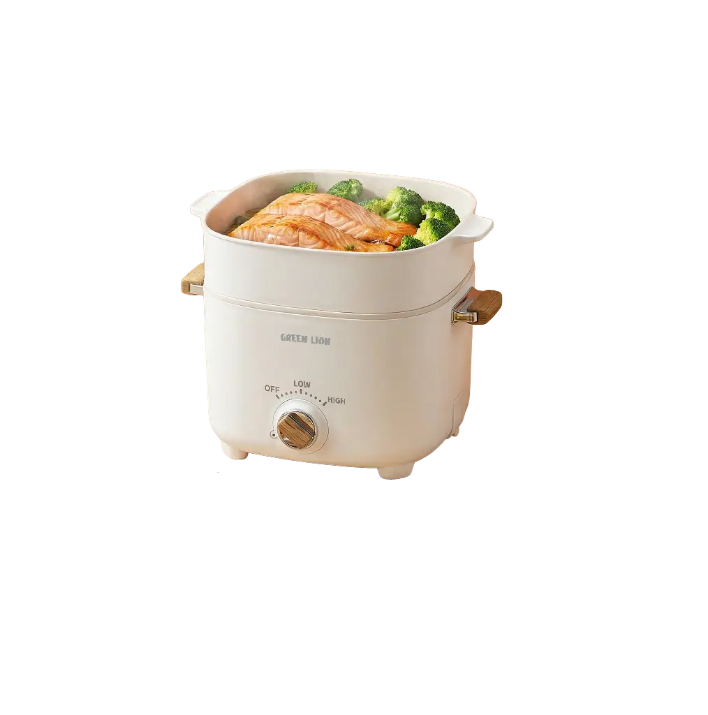 Green Lion Multi-Pot cooker interior