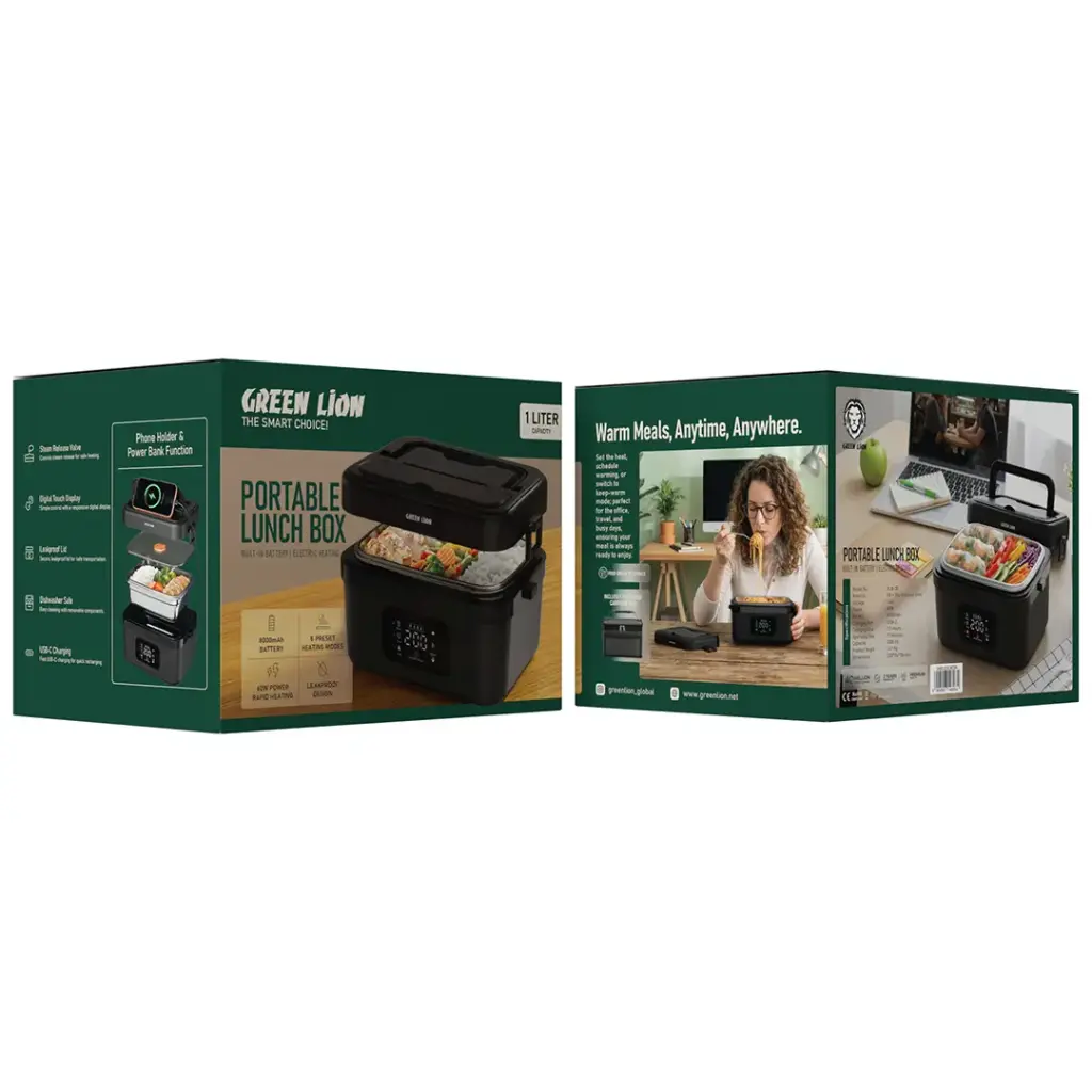 Green Lion portable electric lunch box