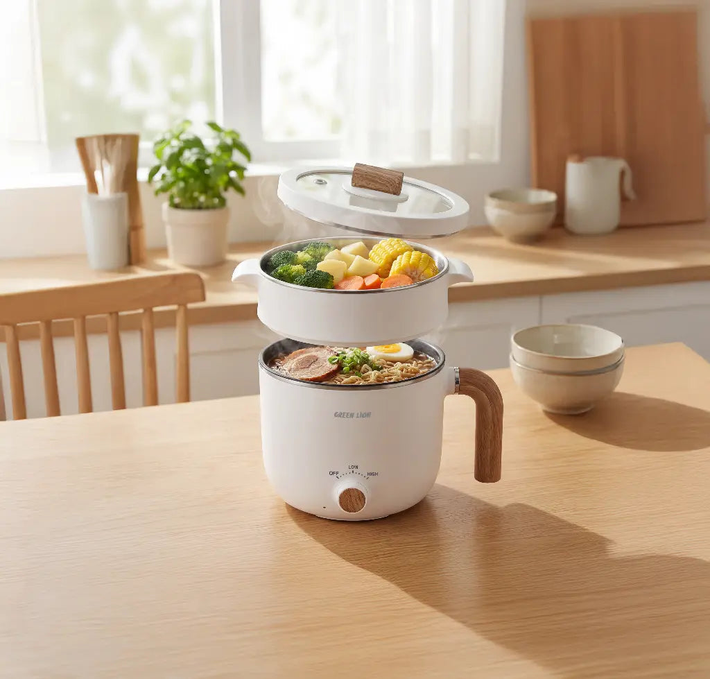 Green Lion Quickpot electric cooker cooking