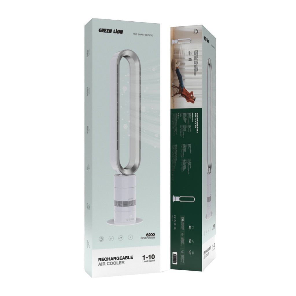 Green Lion rechargeable air cooler with remote