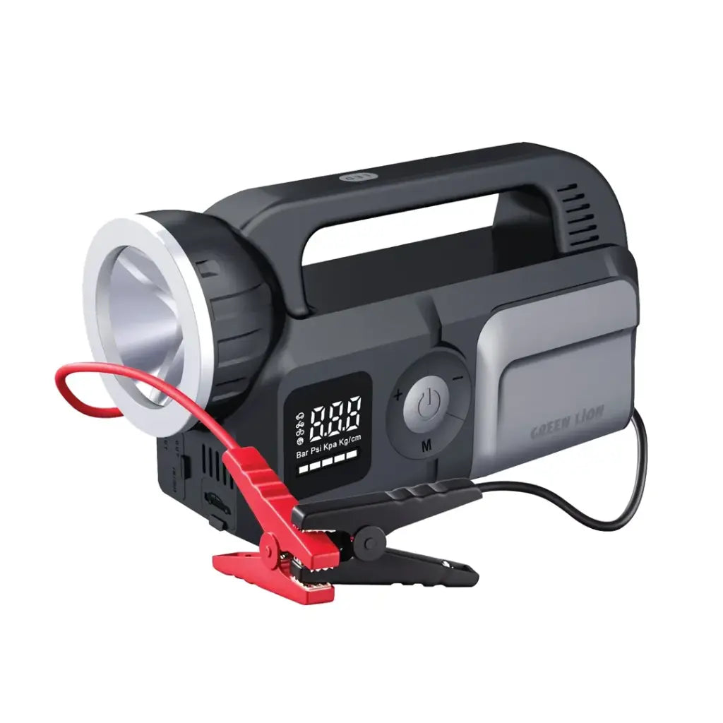 Green Lion Savior 12V Jump Starter - Gray