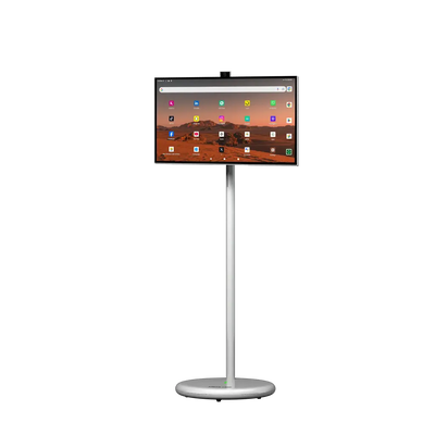 Green Lion THRONE 27" Portable Smart FHD Touchscreen TV – Android 15, 13MP Camera, 27000mAh Battery