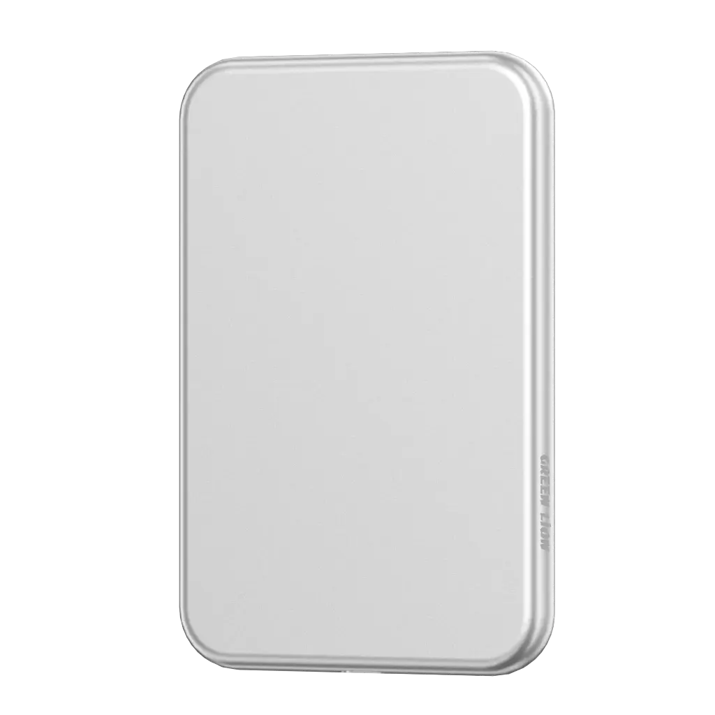 Green Lion Ultra Slim Mag Power Bank Silver