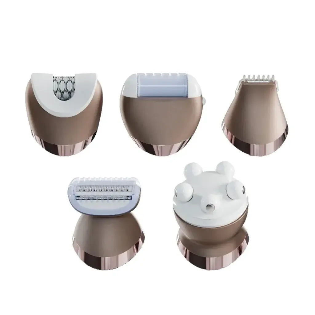 Green Lion 5 in 1 Cordless Epilator Kit - White (2)