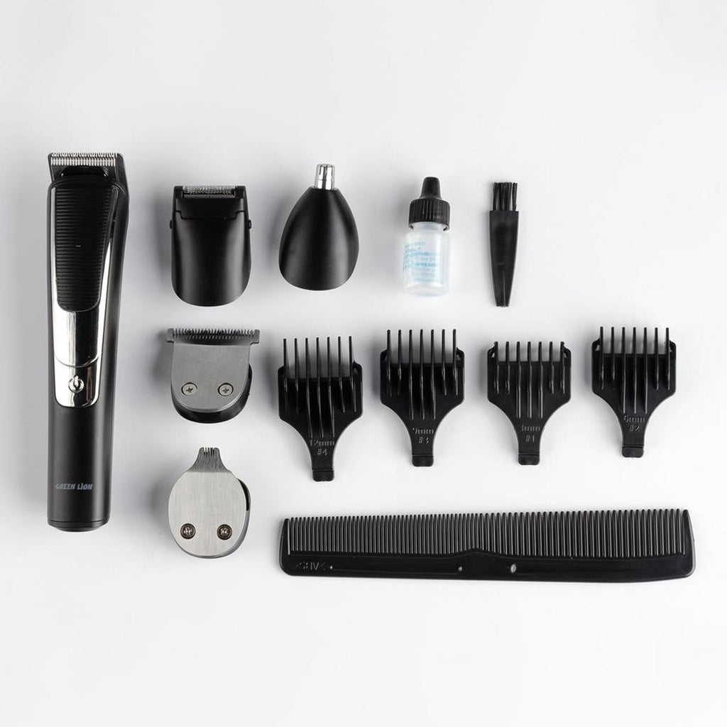 Green Lion 5 in 1 Grooming Set 600mAh - Black (3)