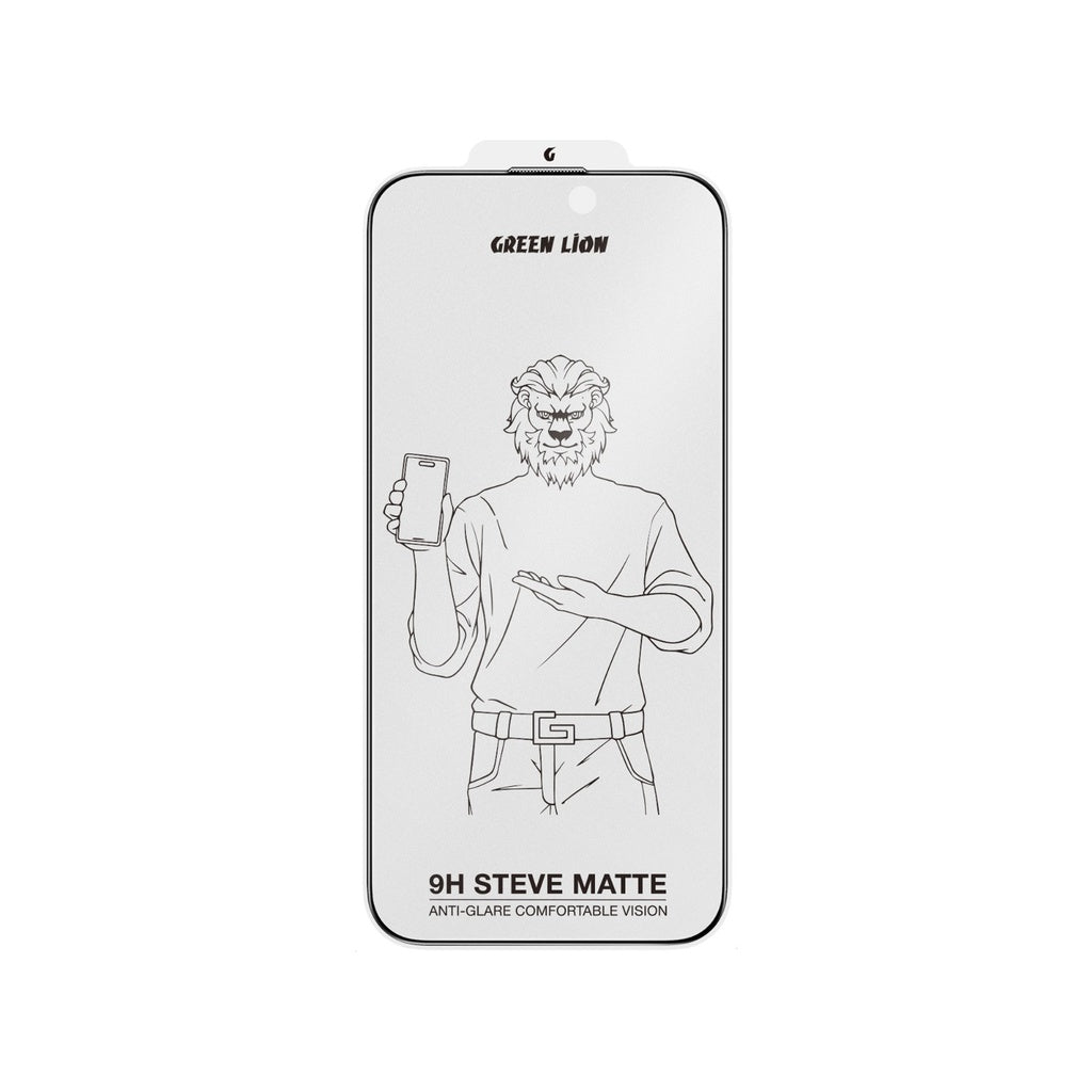 Green Lion 9H Steve Matte Privacy Glass iPhone 16 Pro Pro Max (6)