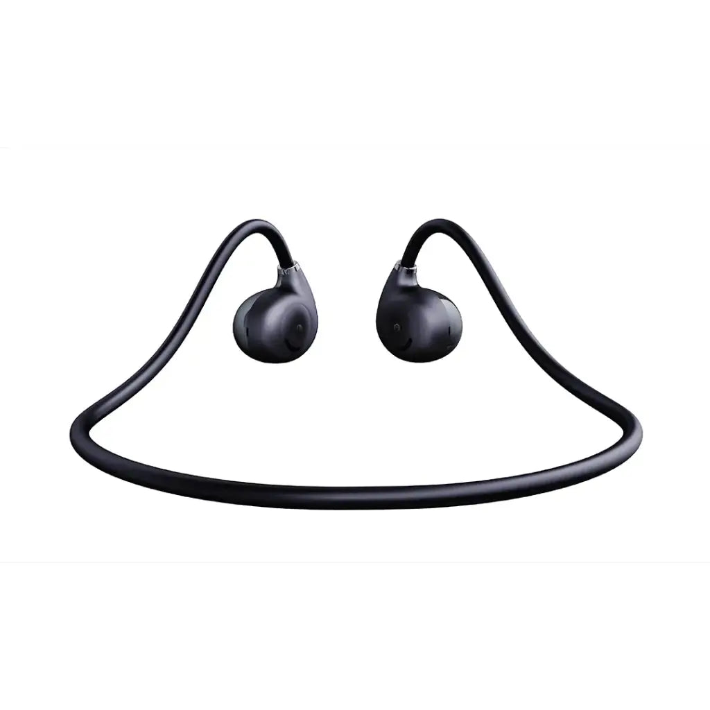 Green Lion Brussels Air Conduction Earphones - Black