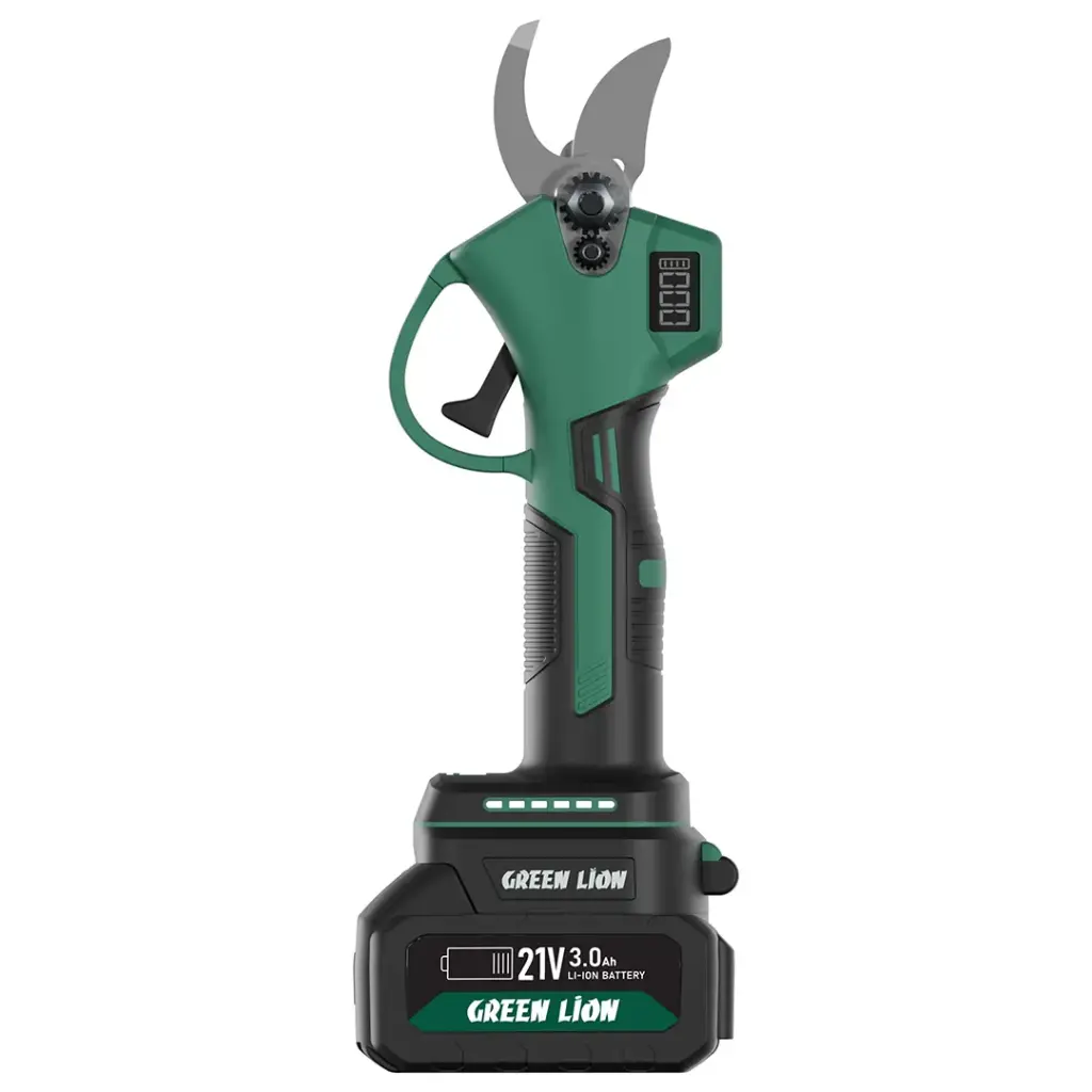 Green Lion GSH-400 Electric Pruning Shears Tool - Green (2)
