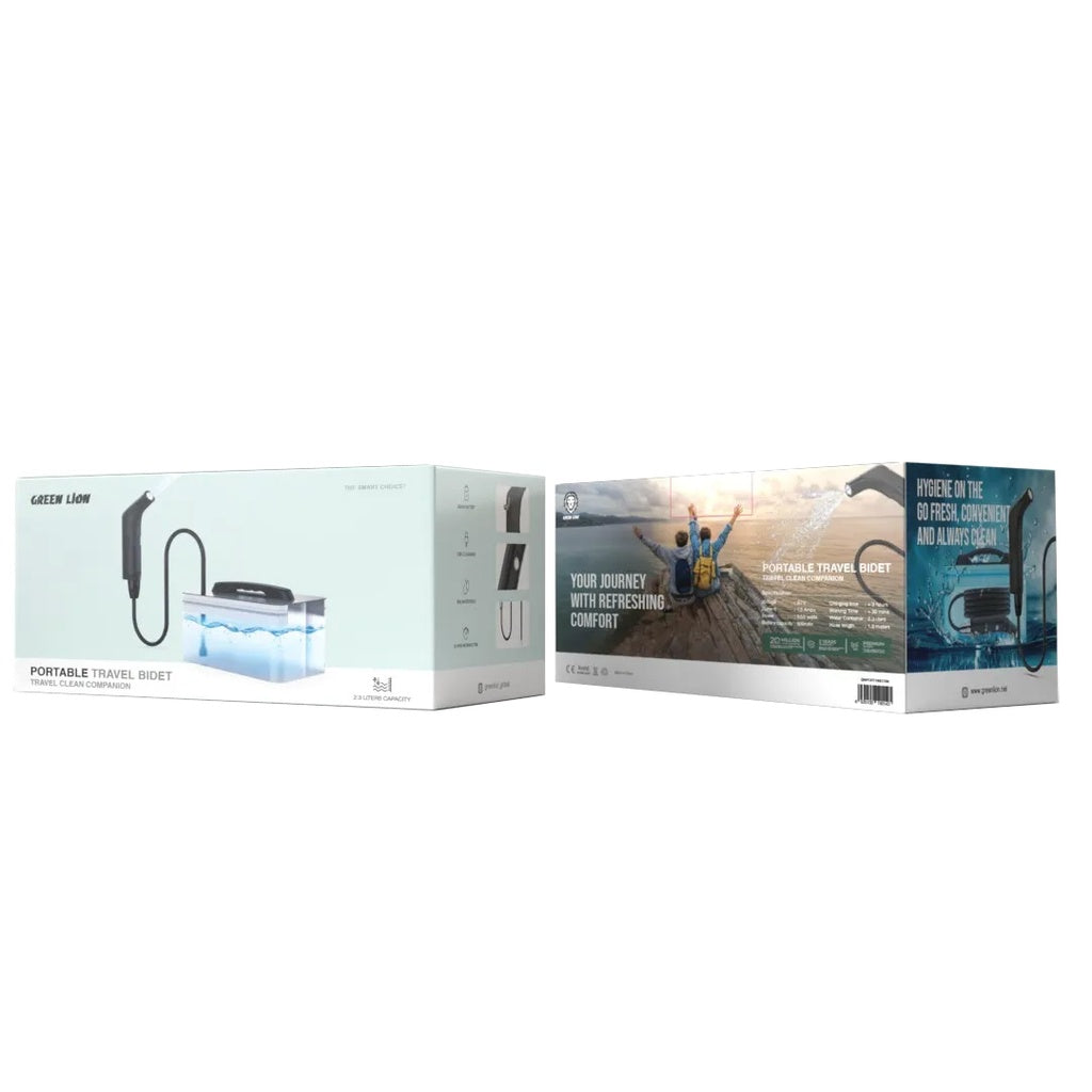 Green Lion Portable Travel Bidet - Black (2)