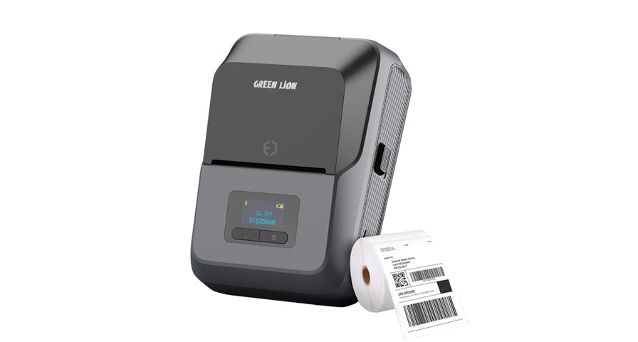 Green Lion Thermal Printer - Gray