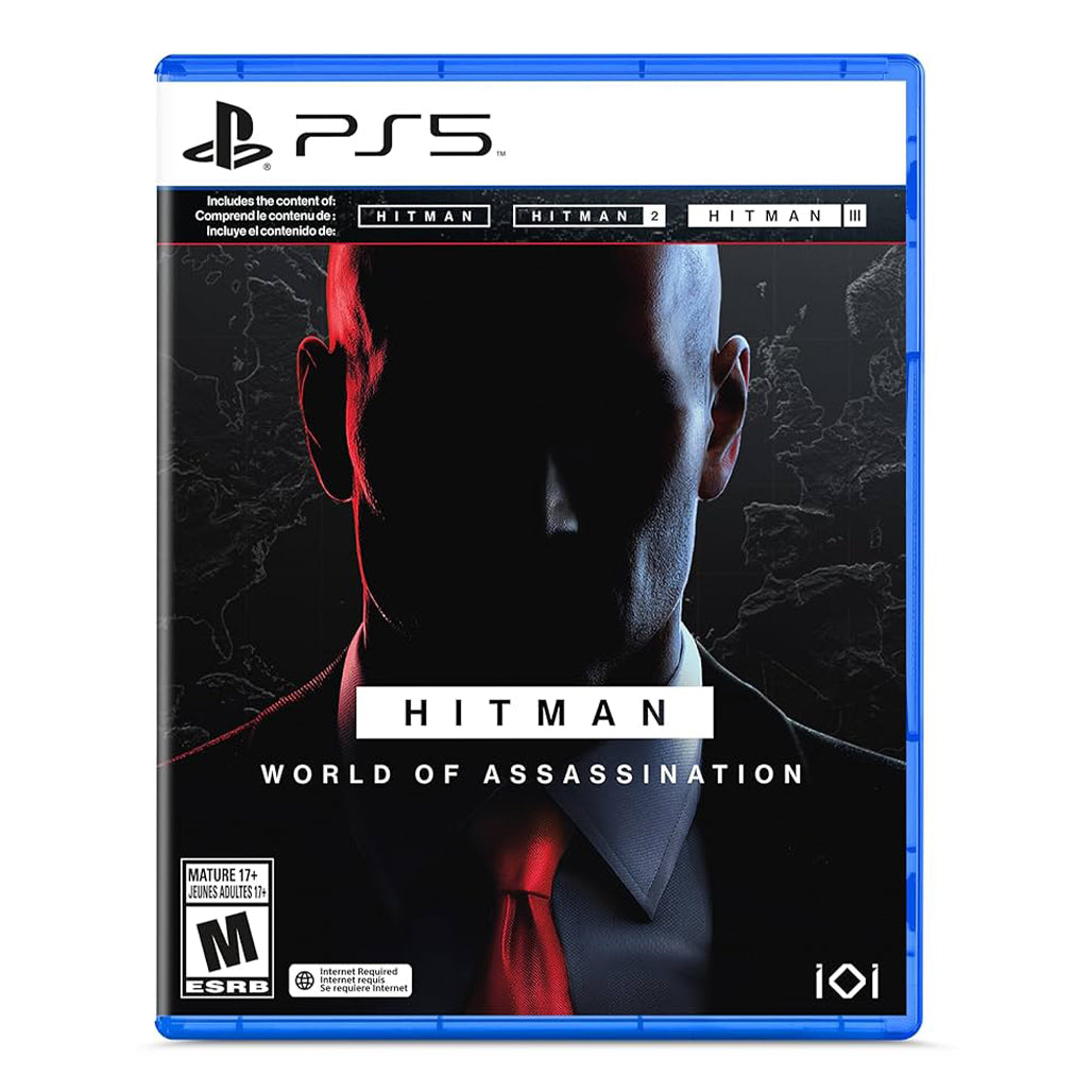 Hitman World of Assassination PS5 cover art
