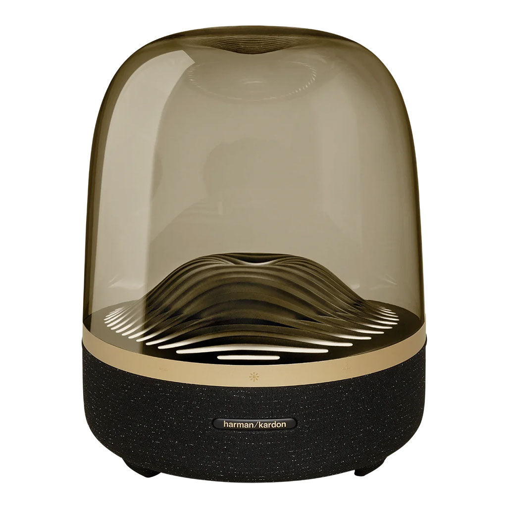 Harman Kardon Aura Studio 3 gold Bluetooth speaker front view