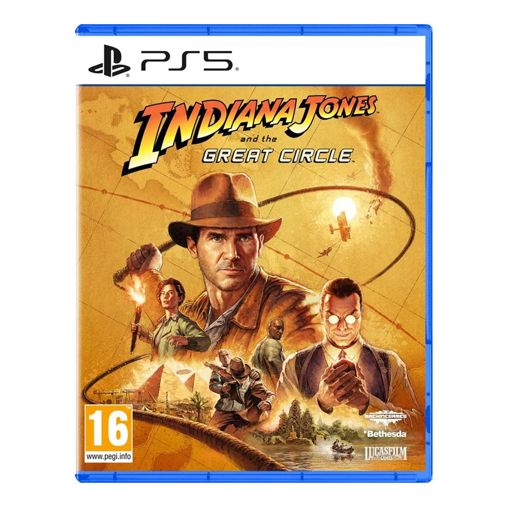 Indiana Jones and the Great Circle PS5 cover art